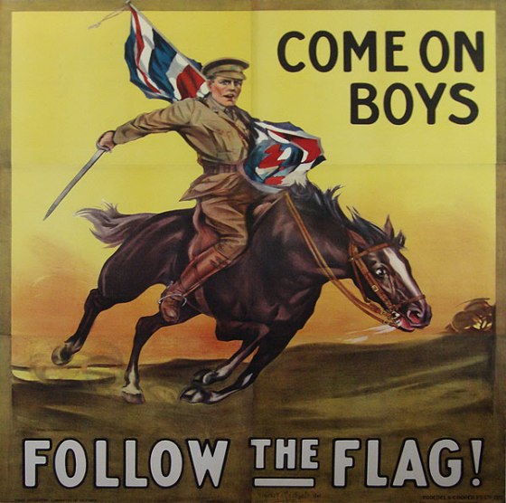 follow the flag