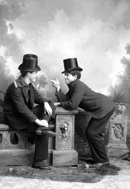 men together hats 441285