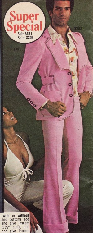 pink leisure suit