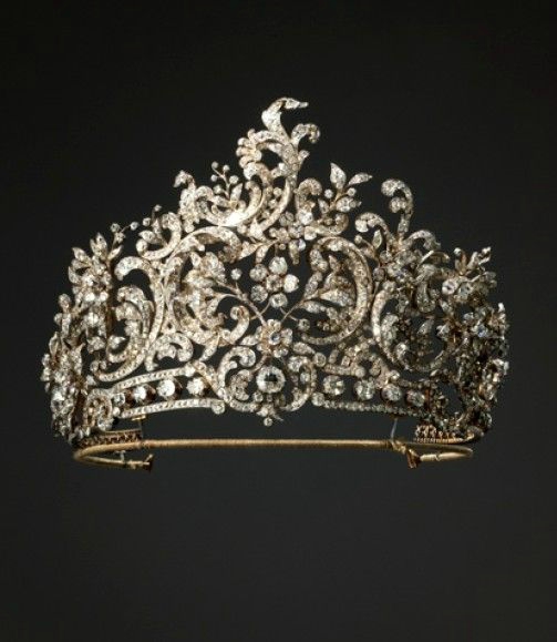 Queen Charlotte’s tiara, also known as the Wurttemberg rococo tiara