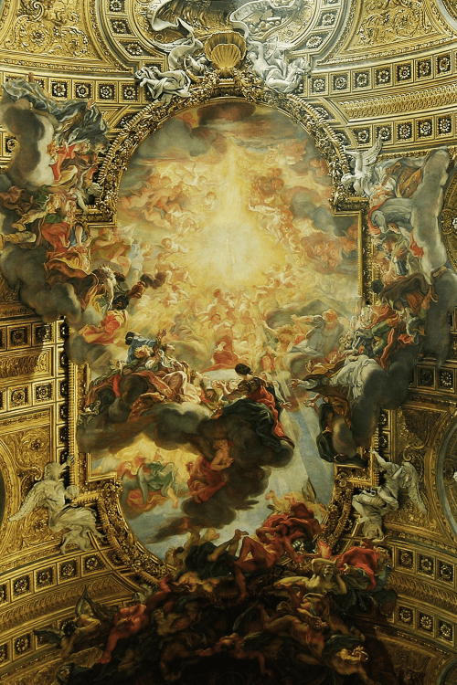religious Giovanni Battista Gaulli, Triumph of the Name of Jesus