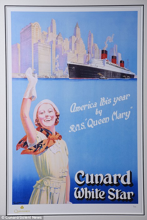 SHIP Cunard America