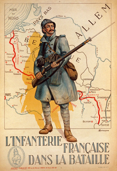 WWI FRANCE INFRANTRIE