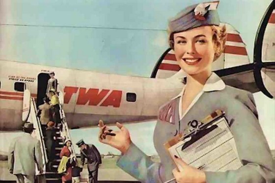 airplane twa 50s 1280