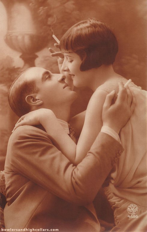 french romance postcard 363