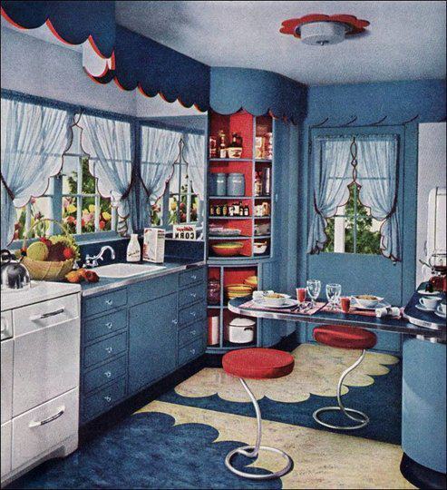 kitchen 1940s 12