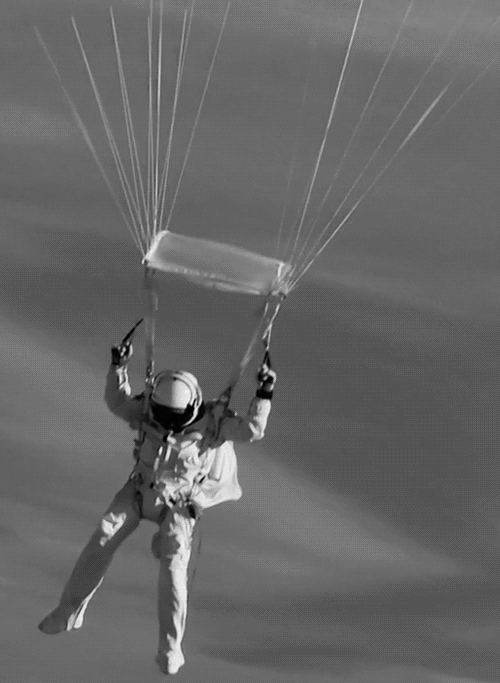 parachutist