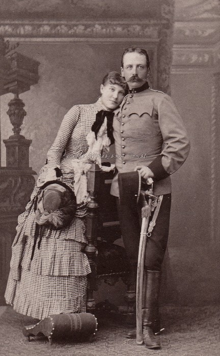 soldier and wife