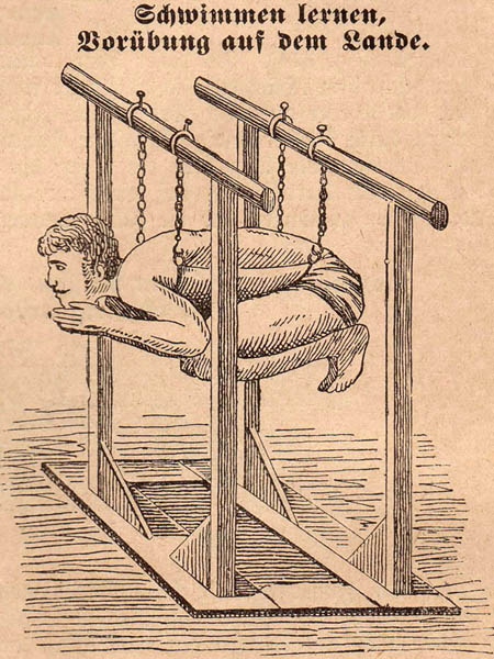 swim on land germany