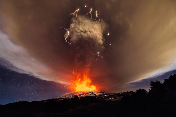 volcano etna 2015