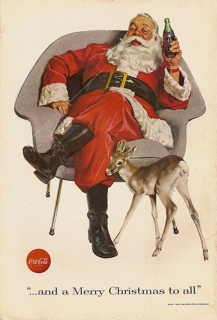 xmas santa coke