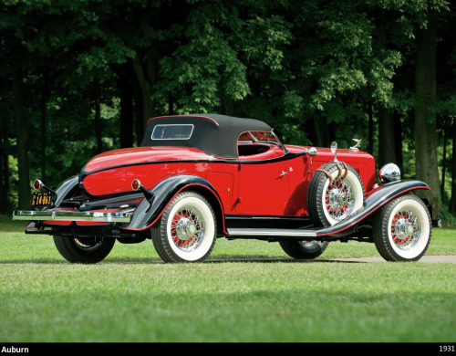 1931 Auburn Boattail Speedster
