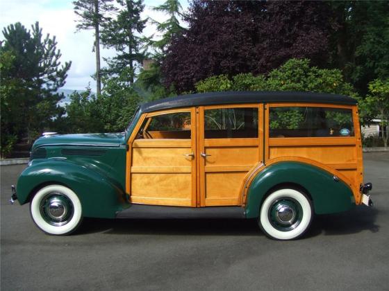 1938 FORD 81A WOODY STATION WAGON