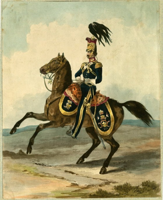 British lancer of the 12th regiment, 1835