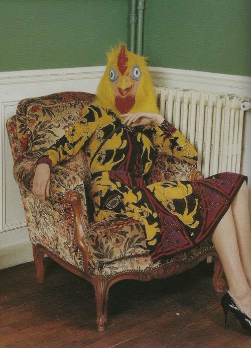 chicken head mask