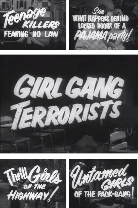 girl gang terrorists