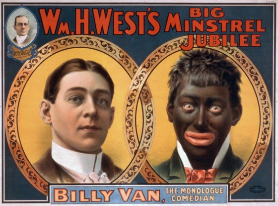 racism MINSTREL SHOW