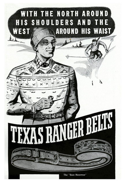 ski texas ranger belts