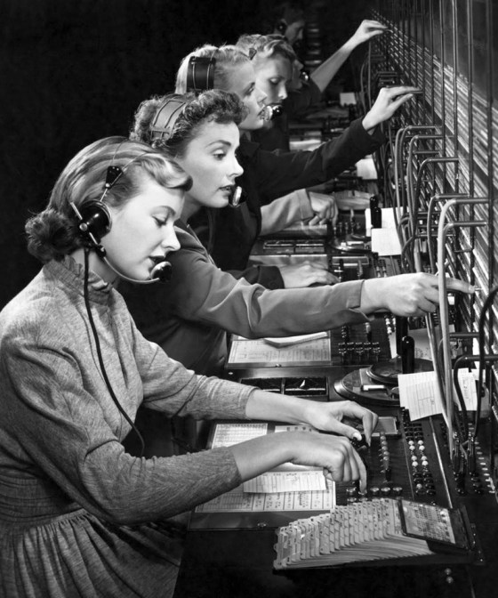 telephone operators 323