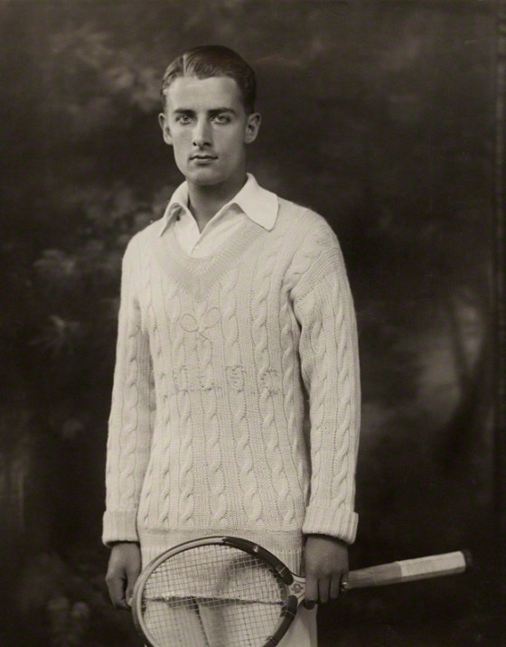 Tennis player Bunny Austin 1931