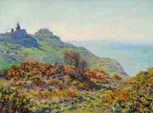 The Church at Varengeville and the Gorge of Les Moutiers, 1882