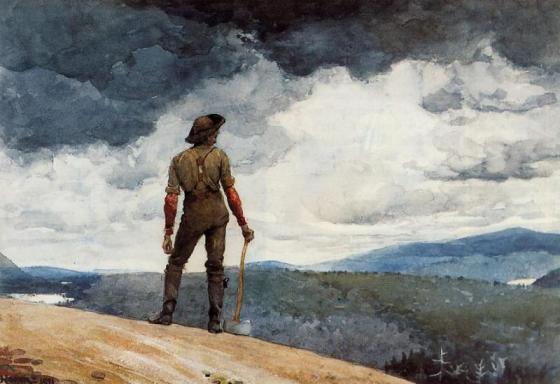 Winslow Homer, The Woodcutter, 1891