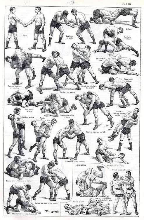 wrestling positions