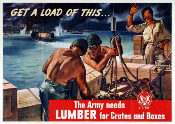 WWII LUMBER 252