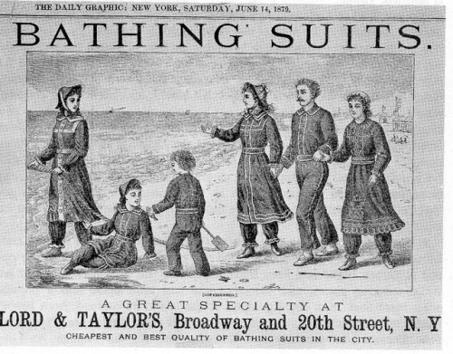 BATHING SUITS 1870S