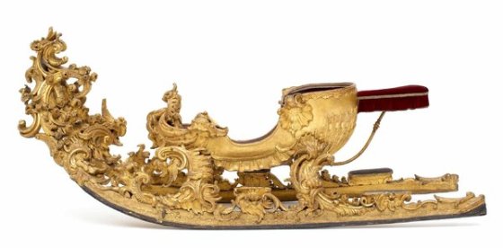 sleigh gold russian