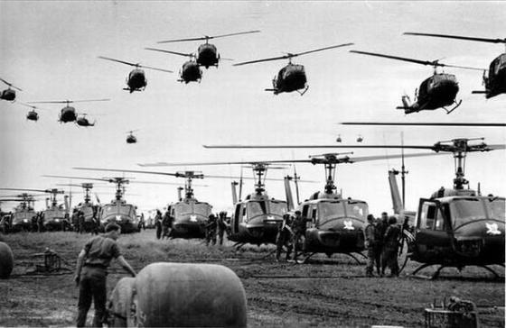 vietnam war helicopters