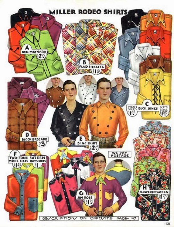30s RODEO SHIRTS