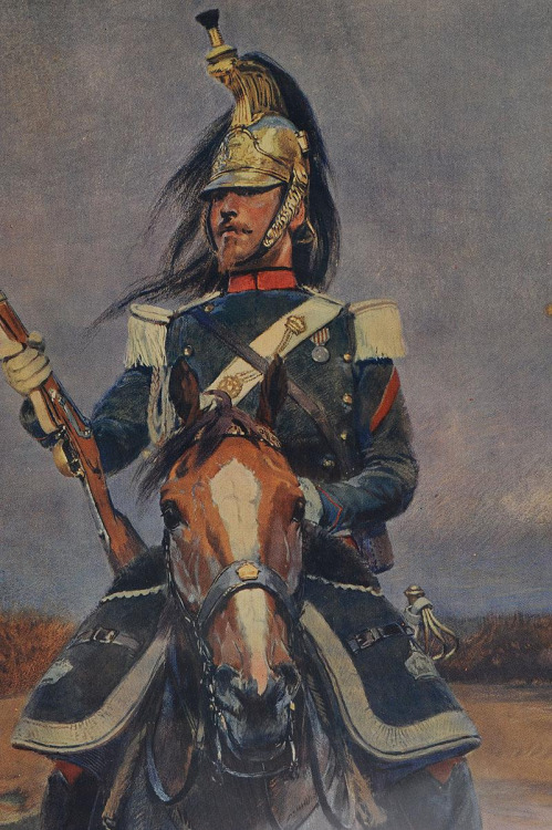 Dragon de la Garde Imperiale Second Empire, Édouard Detaille