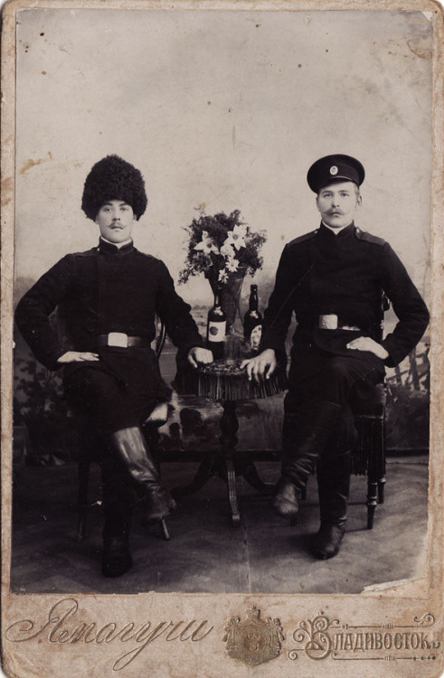 Imperial Russian soldiers, Vladivostok, 1910`s Russian soldiers, Vladivostok, 1910`s