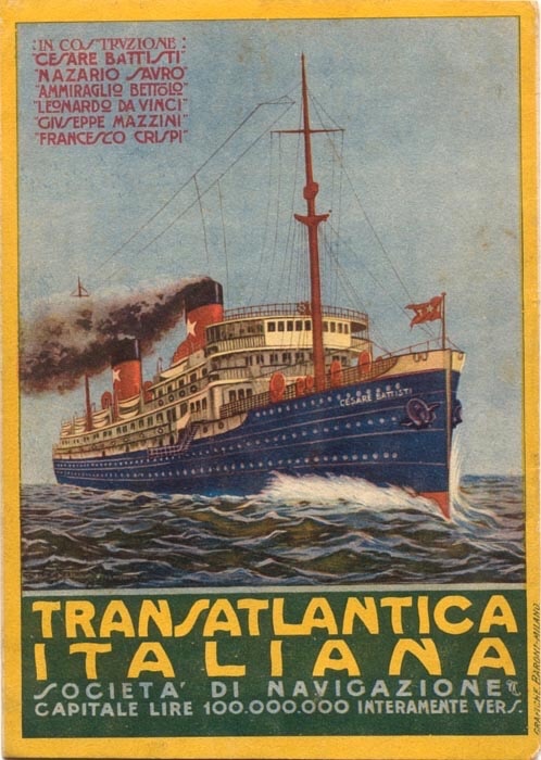 ship transatlantica italiana