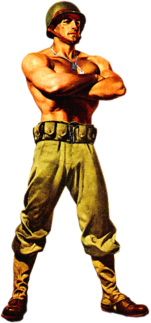shirtless soldier 24