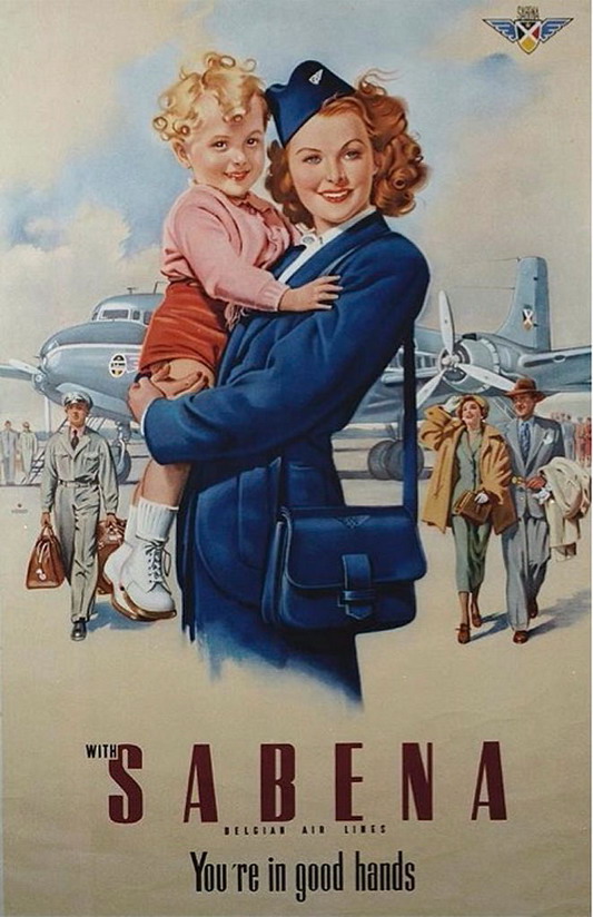 airplane sabena 1280