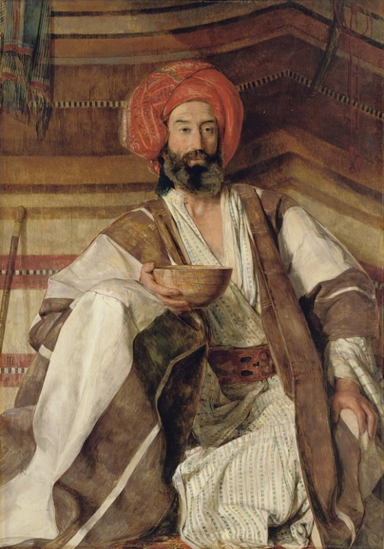 An Arab of the Desert of Sinai (1858), John Frederick Lewis