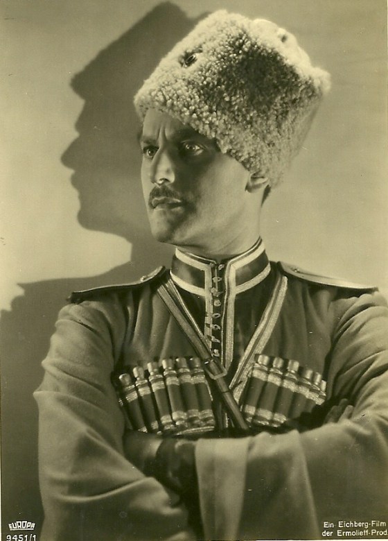 Anton Walbrook in Der Kurier des Zaren, 1935