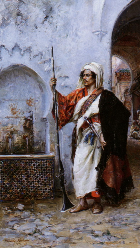 Arab Warrior (1878), Raimundo de Madrazo y Garreta