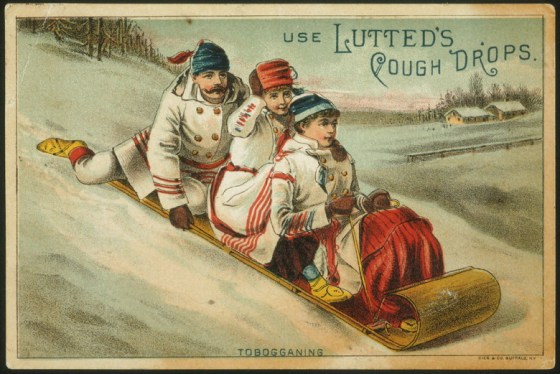 cough drops sled