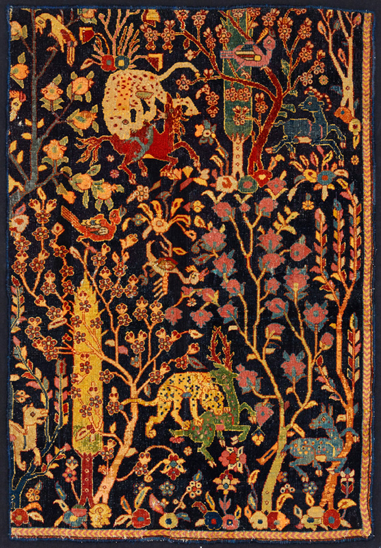 iranian ancient tapestry