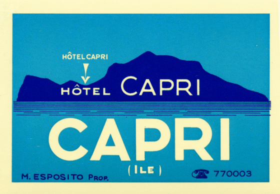 italy capri hotel