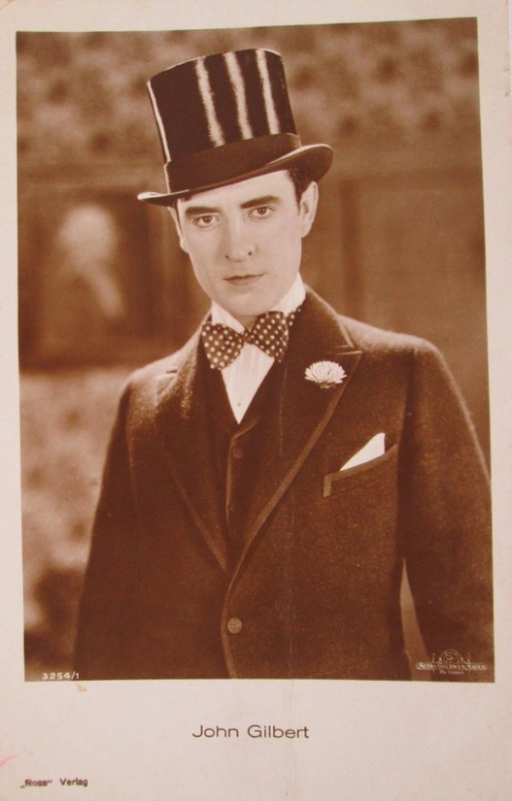 john gilbert top hat