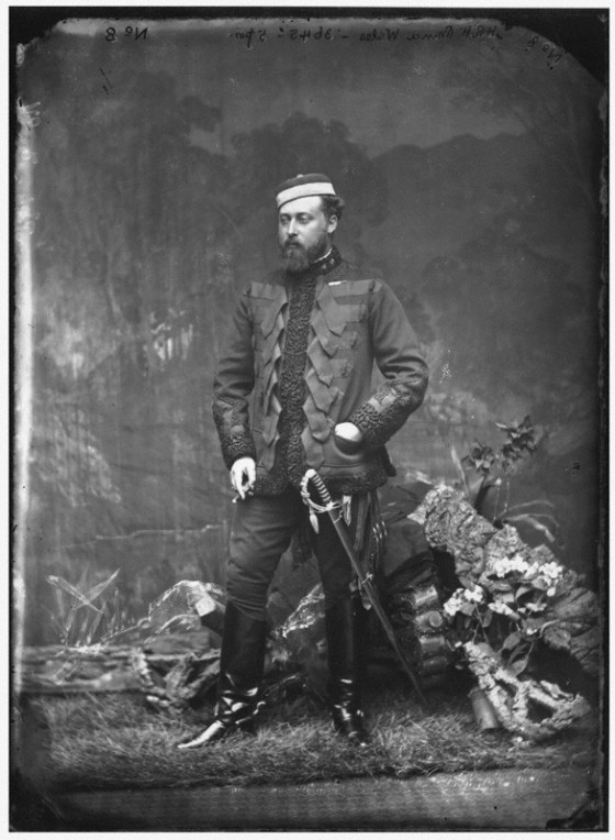 by Alexander Bassano, half-plate glass negative, 1871?