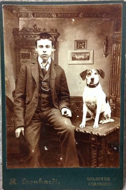 MAN AND DOG 45
