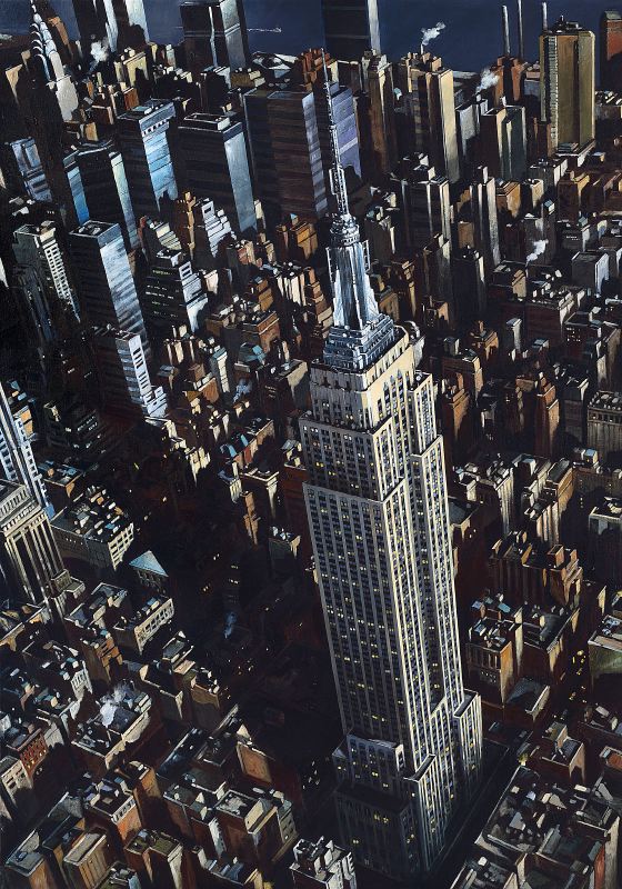 Technique mixte sur toile 130 x 195 cm 2006