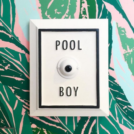 pool boy button
