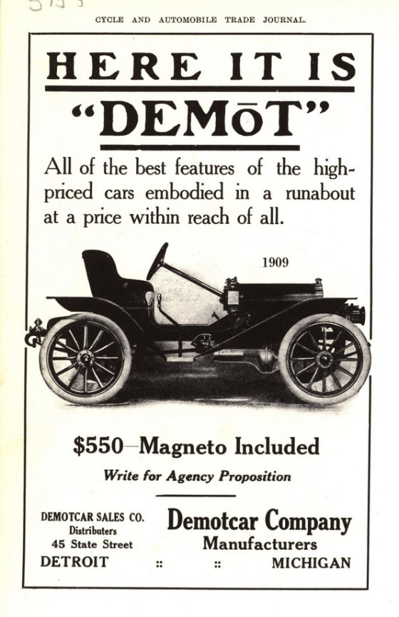 1909 demot
