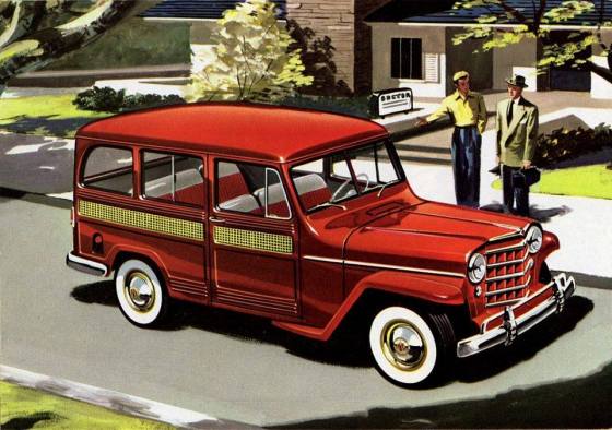 1953 Willys DeLuxe Station Wagon